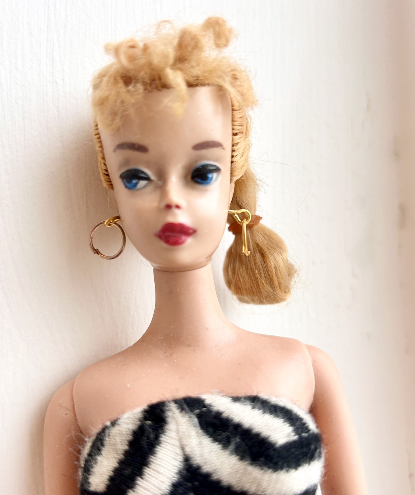 Vintage Barbie Blonde Ponytail Number 3 Doll