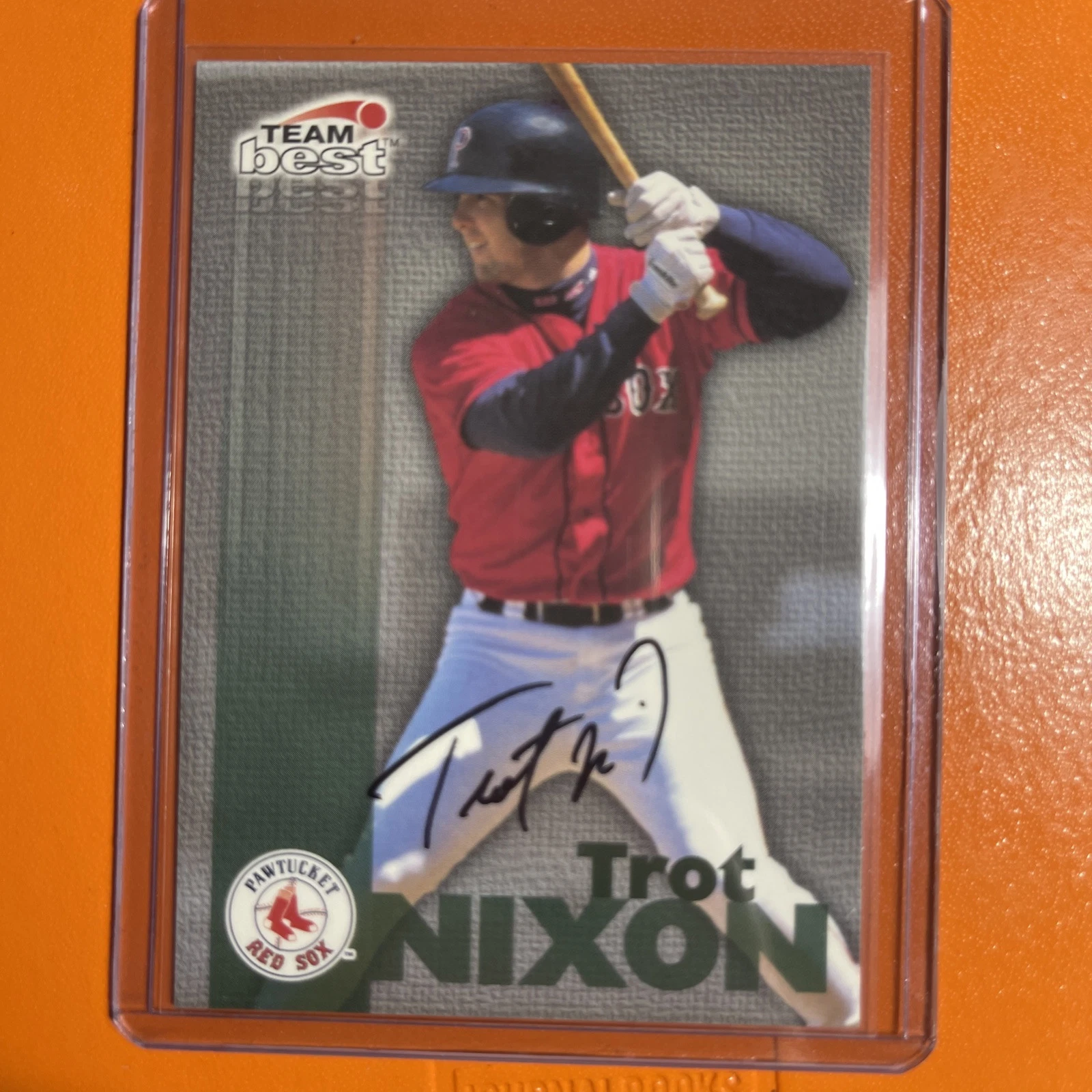 Trot Nixon trading card