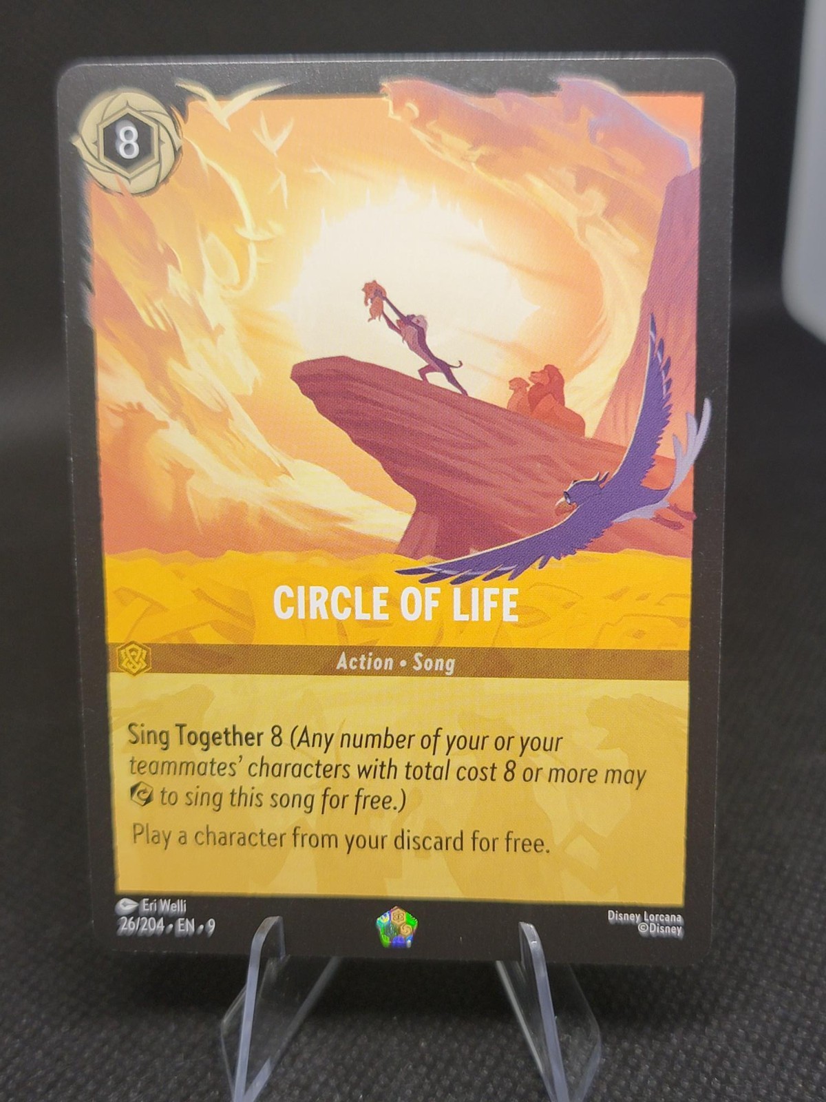 Disney Lorcana Circle of Life 26/204 EN NM Fabled Legendary