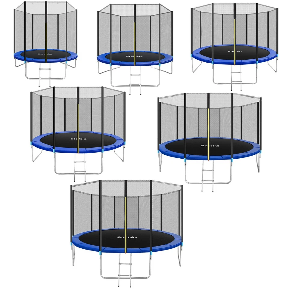 TECTAKE GMBH Trampolino Elastico Esterno Giardino Robusto Attrezzo Sportivo Fitness Attrezzi