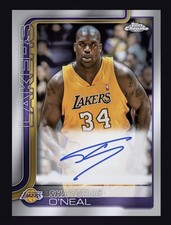 2025-26 TOPPS NBA Chrome S. 1 - Autograph-SHAQUILLE ONEAL (TOPPS NBA DigitaICard