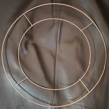 25cm (10" Inch) Wire Wreath Frame / Ring / Base - Floristry / Christmas