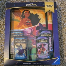 Disney Lorcana The First Chapter Rise of Floodborn Portfolio Bundle