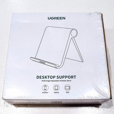 UGREEN Black Desktop Support Multi-Angle Adjustable Portable Stand Tablet Phones
