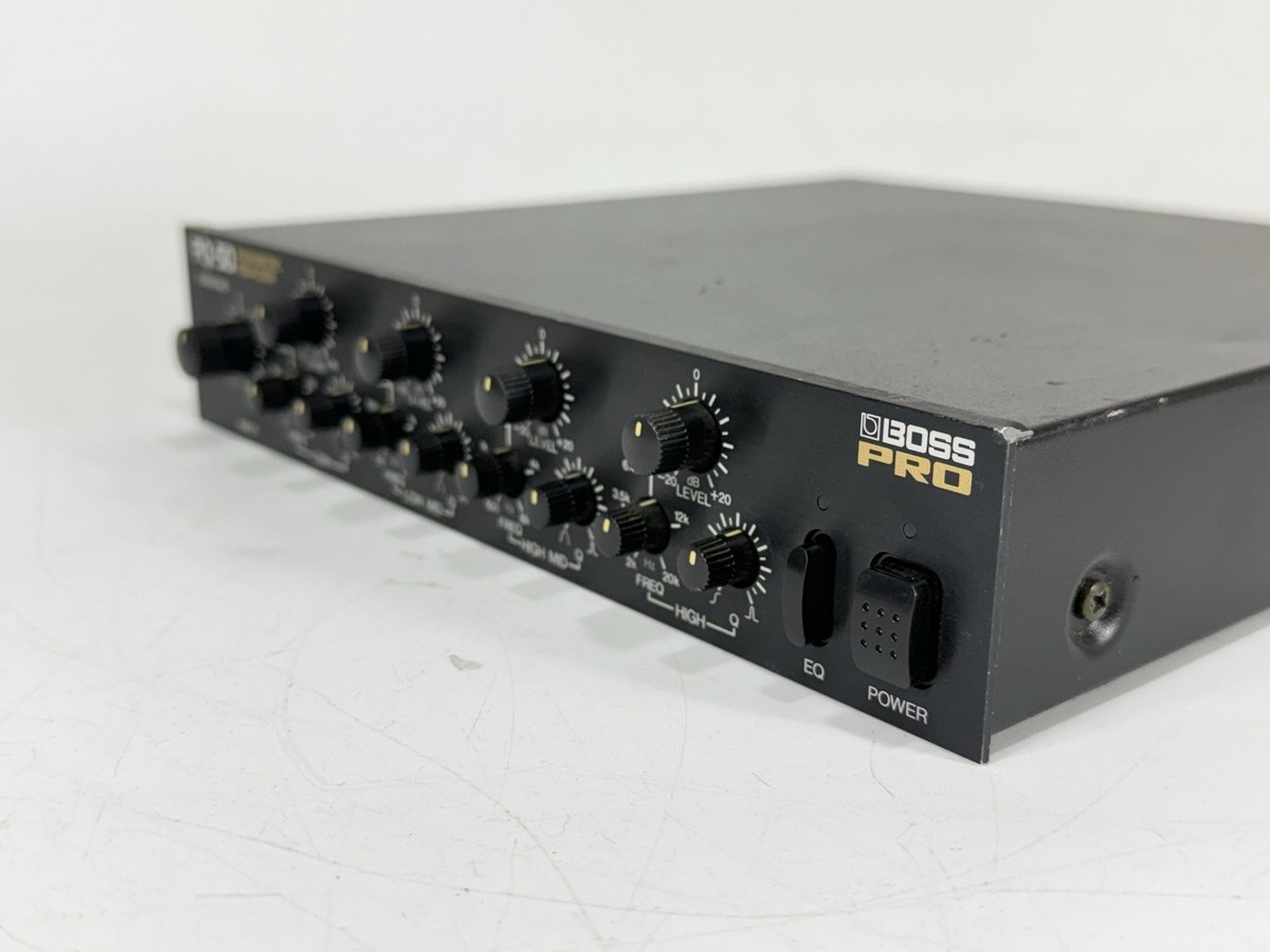 Vintage BOSS PQ-50 - 4-Band Parametric Equalizer Audio Processor