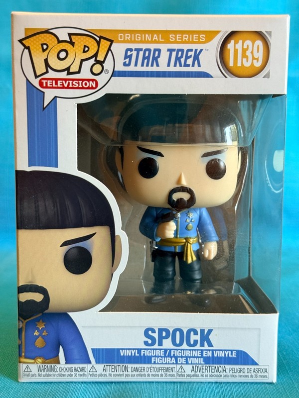 Funko Pop! Vinyl: Star Trek: TOS - Mirror Spock #1139 2021 NRFB