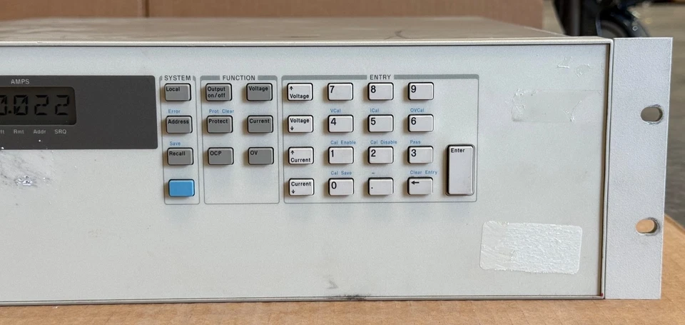 HP 6654A 500W System DC Power Supply 0–60 V/0–9 A Programmable | GPIB & RS-232 - Image 3 of 4