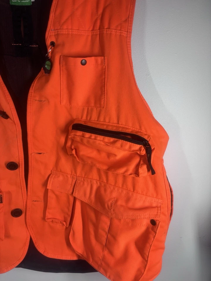 Primos Gunhunter's Hunting Vest Safety Harness Opening Blaze Orange Sz XL - Image 3 of 4