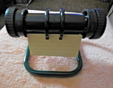 Rolodex rotary card file cards Open Business Mini Desktop blank Lined cards