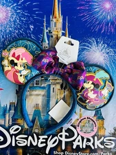 2025 Disney Parks Epcot World Showcase Italy Carnevale Mickey Ears Headband New
