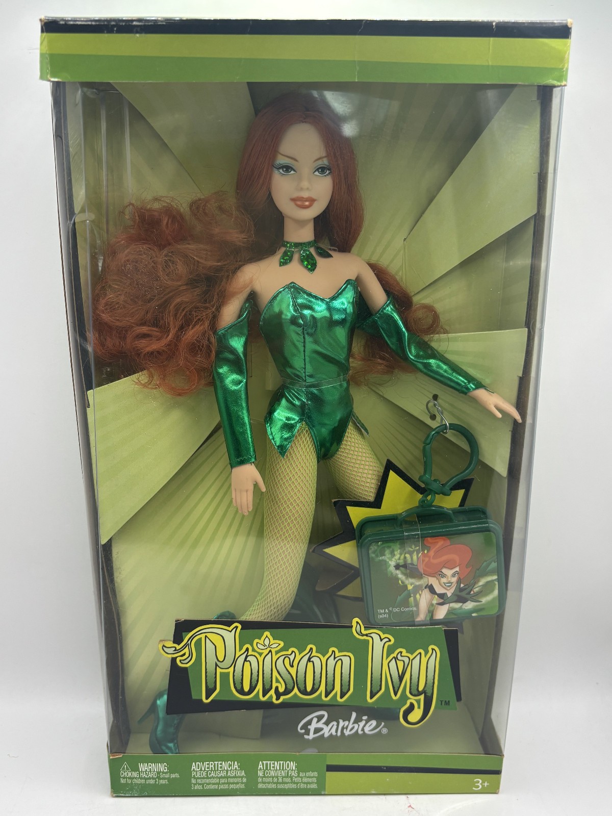 Vintage 2004 Mattel Barbie Poizon Iny Doll DC COMICS ヴィンテージ バービー ポイズン アイヴィー