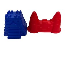 Multi-colored Sand Castle Molds, New
