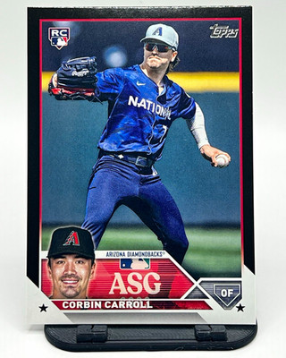 Topps 2023 Update Corbin Carroll RC #ASG-34 Black /299 Diamondbacks