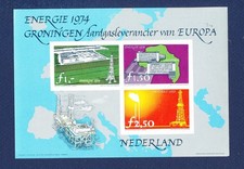 NETHERLANDS - cinderella? - MNH S/S - Natural Gas, petroleum topic - 1974