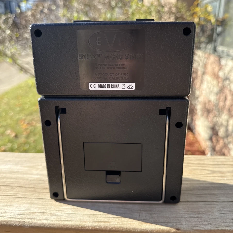 EVH 5150 111 Micro Stack EL 34 With Battery Tested Working - Image 3 of 4