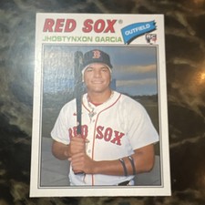 Topps Heritage 2026 Boston Red Sox Garcia Campbell Tolle Rookie Cards Lot
