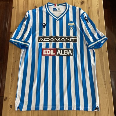 SPAL 1907 HOME FOOTBALL SHIRT 24/25 LEGA SERIE B ITALY MACRON JERSEY L