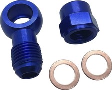 Aluminum Fuel Banjo Adapter Kit For Bosch 044 Pump - 6an To 12mm Bolt Fitting Se Aluminum Fuel Banjo Adapter Kit For Bosch 044 Pump - 6an To 12mm Bolt Fitting Se