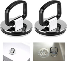 2 PCS Chrome Bath Plug Replacement Drain Stopper with Handle Rustproof Plugs Sin