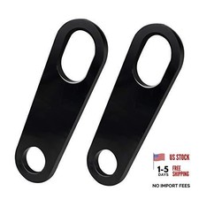 Rear Turn Signal Bracket Motorcycle Indicator Relocation Holder Shock Black