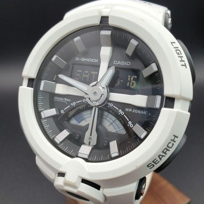 G-Shock CASIO Good Condition Rare  GA 500 Men s Multi Function Calendar White An