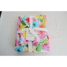 Pottery Barn Kids Tracy Reese Watercolor Floral Sheet Set Twin