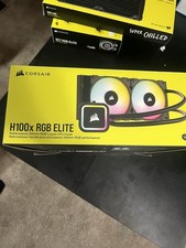 Corsair iCUE H100i RGB Elite Liquid CPU Cooler 240mm