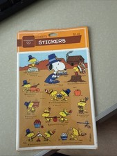 Ambassador Peanuts Thanksgiving Stickers Snoopy