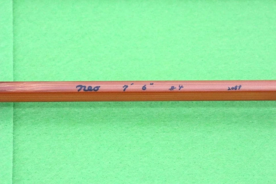 Bamboo Fly Fishing Rod 7.6ft #4 Med-Action, Durable, Used - Image 2 of 4