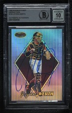 BAS 1999 Bowman's Best Refractor /400 Jayson Werth #130 BGS Authentic Auto ow6