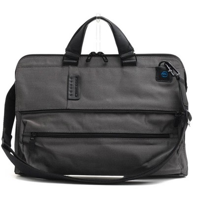 PIQUADRO Business Bag, Peak-Adro, Partially Cowhide, Laptop Storage Aailable,