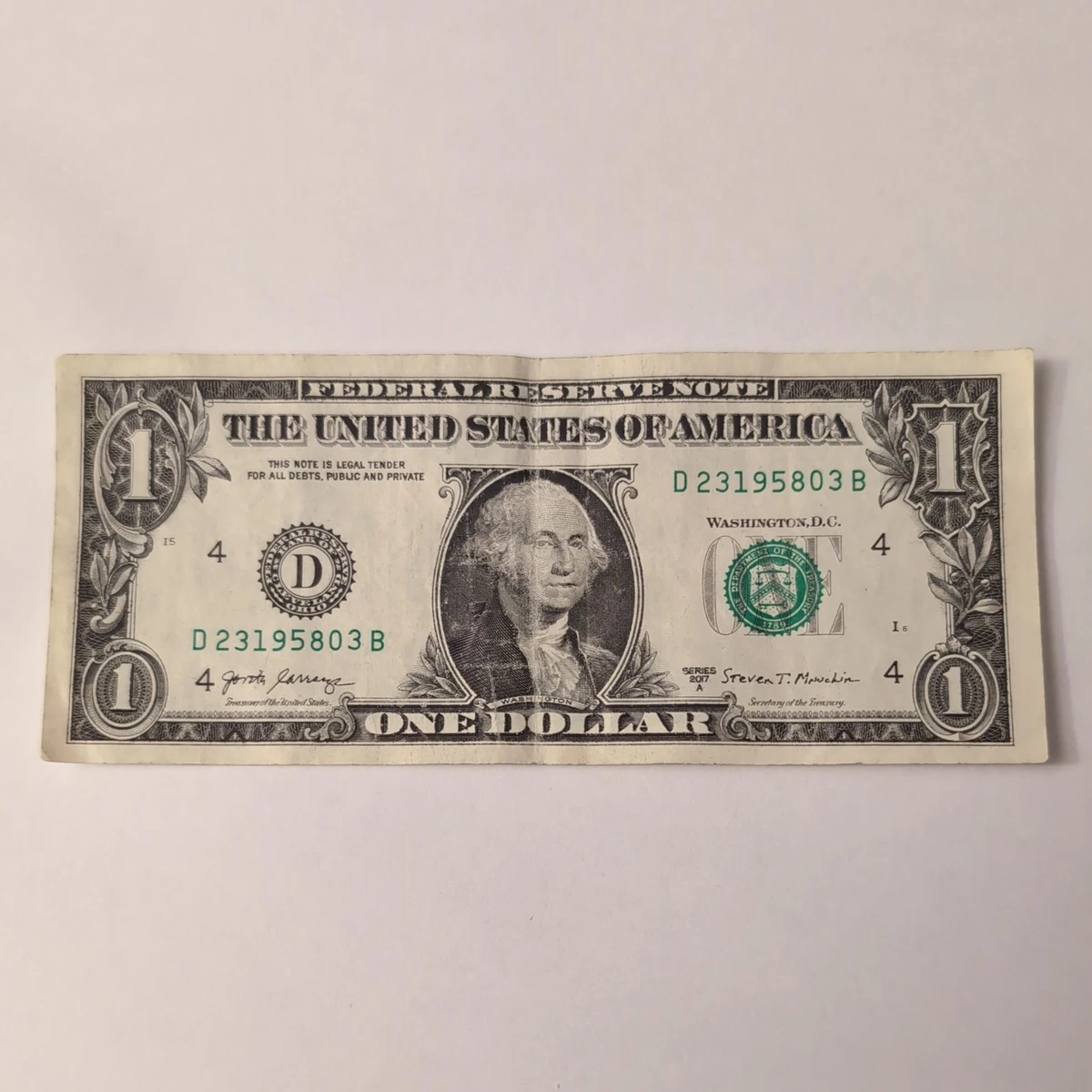 $1 2017 US Federal Reserve Small Notes for sale | eBay
