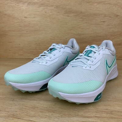 Nike Air Zoom Infinity Tour Next %‎ Mint Foam Mens Golf Shoes Sz 8.5 Nike Air Zoom Infinity Tour Next% White Mint Foam Golf Shoes  main image 4
