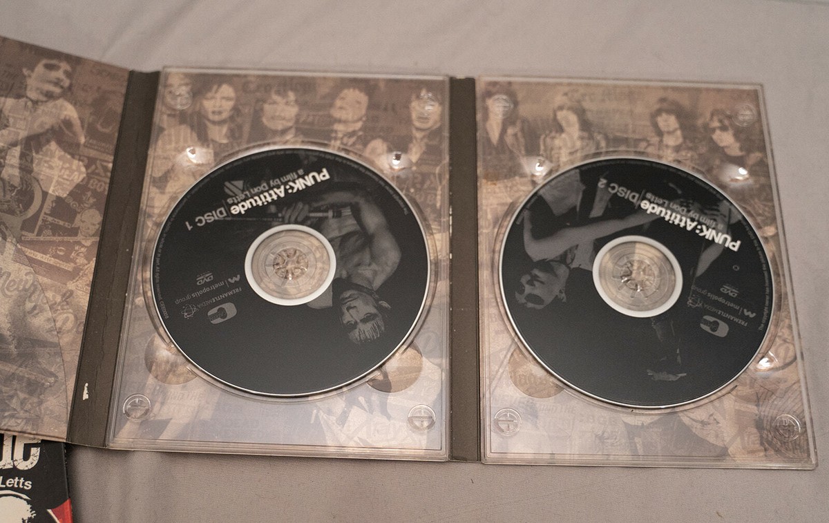 PUNK Attitude DVD 2枚組 Punk: Attitude DVD Two Disc Set 2 - Don Letts Sex Pistols