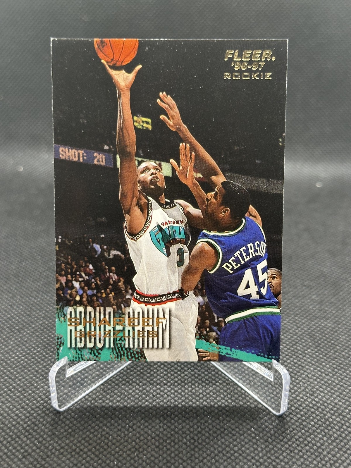 Shareef Abdur-Rahim RC 1996 Fleer #292