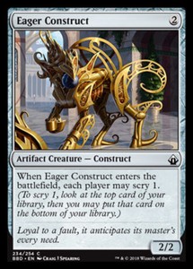 Eager Construct x4 - Battlebond - NM-Mint, English - Battlebond