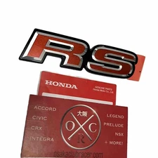 Genuine OEM 2015-20 Honda Fit RS Rear Emblem Badge Logo JDM 16 17 18 19 GK5 New