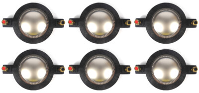 6PCS Diaphragm for Timpano TPT-RPDH2000 for TPT-DH2000 Horn Driver