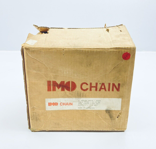 UNBENUTZTE IMO KETTE 41 ROLLENKETTE 68965 12/70mm - TEILUNG 100-FT - Bild 6 von 6