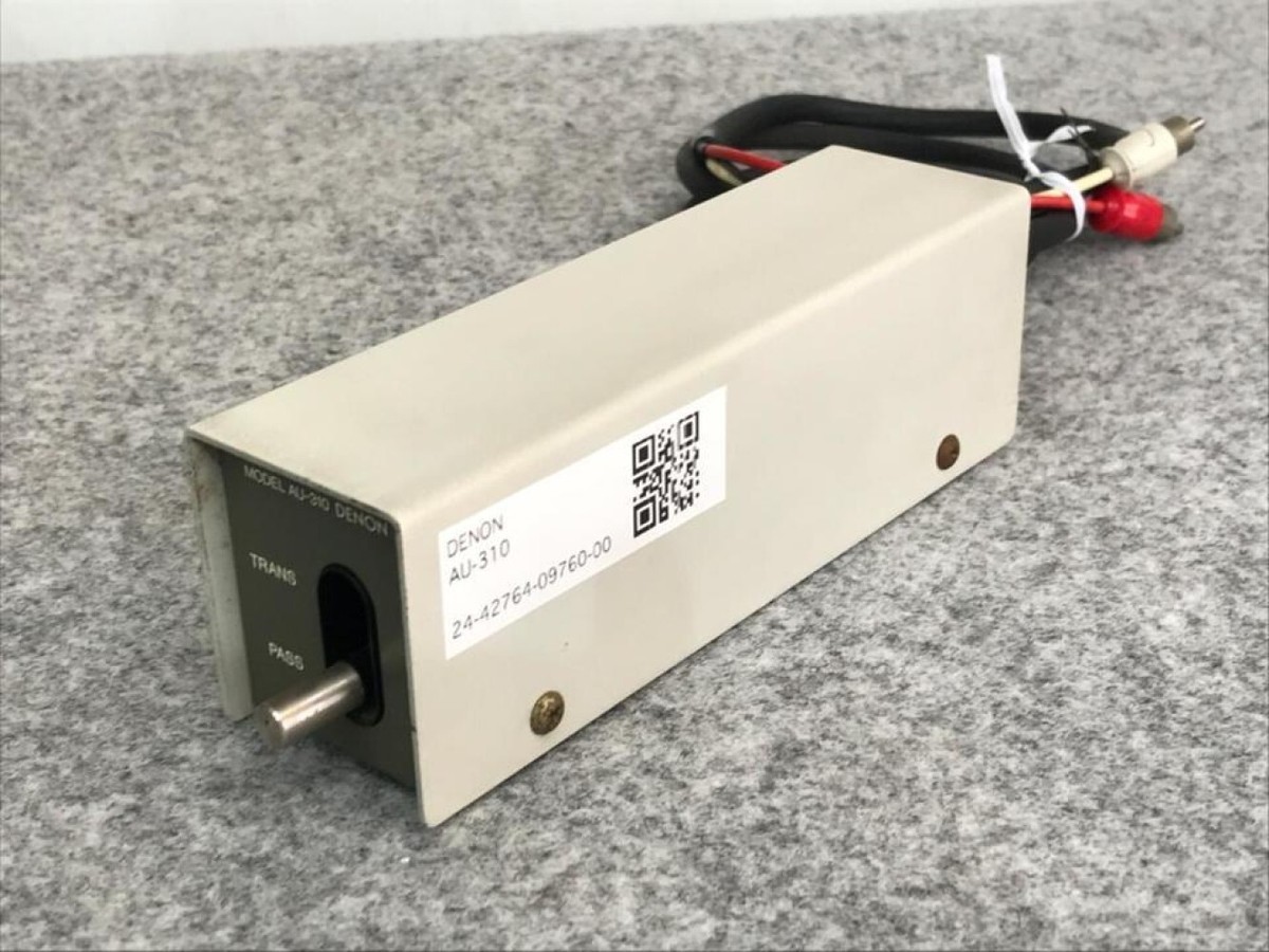 Free Shipping) DENON AU-310 Step Up Transformer, Tested | eBay