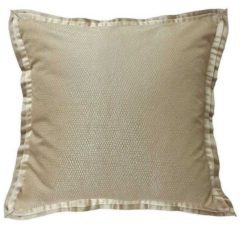 Veratex Piazza Gold Euro Pillow Sham  26" x 26" NIP