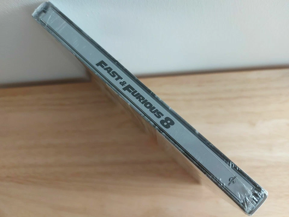FAST & FURIOUS 8 Limited Edition BLU-RAY STEELBOOK ITALIAN IMPORT ~NEW & SEALED - Image 3 of 3