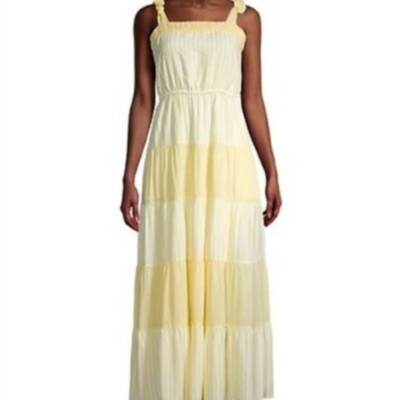 flowy maxi summer dresses Blue Green Tropical Strapless Maxi Dress