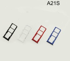 2pcs SIM Card Tray Slot Holder Micro SD Adapter For Samsung Galaxy A21S A217F