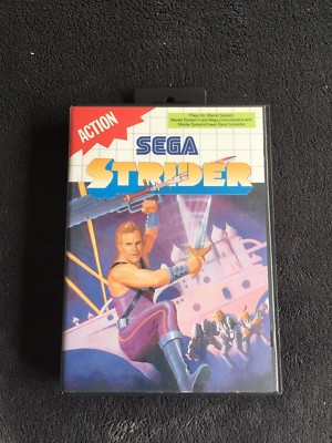 Sega Master System Strider NEU, New Old Stock #1