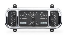 Dakota Digital 1937-38 Chevy Car Analog Gauge System Kit Black White Vhx-37c-k-w