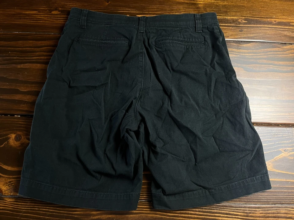 Pantalones Cortos Lee, Para Mujer Talla 12 Medianos, Negros, Cintura Cómoda Elastizada Foto 2 de 4