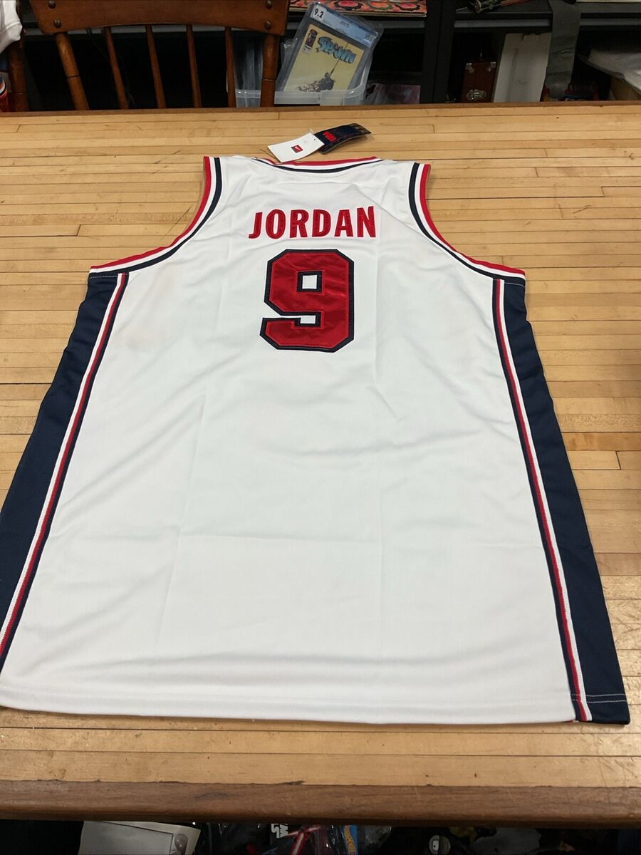 Vintage Nike USA Basketball Michael Jordan Dream Team White Vintage Nike USA Basketball Michael Jordan Dream Team White