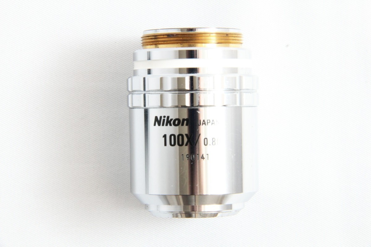 Nikon CF Plan 100x / 0.80 C BD ELWD DIC ∞/0 Microscope Nikon CF Plan 100x / 0.80 C BD ELWD DIC ∞/0 Microscope