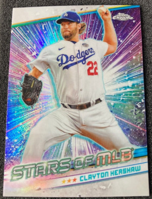 2024 Topps #CSMLB 37 Clayton Kershaw Chrome Star of the MLB. Dodgers